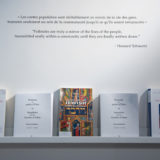 books from exhibition opening Snapshots From The Garden Of Eden Montreal Jewish Museum Montreal 2020