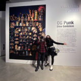 Artist dina goldstein with wendythirteen OG punk exhibition Vancouver Polygon Gallery